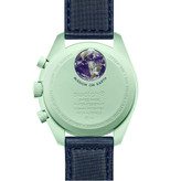 ساعت مچی امگا سواچ سه موتور فعال مدل MISSION TO THE EARTH SO33P100